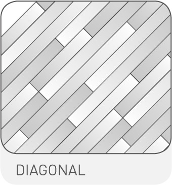 Langriemen-Optik Diagonal